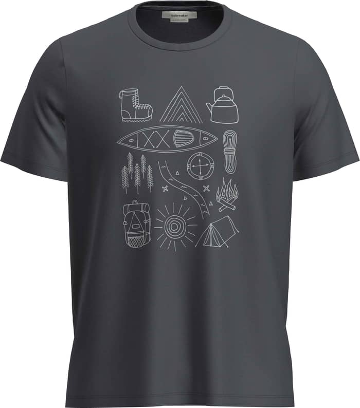M Merino 150 Tech Lite II SS Tee Camp Essen Graphite