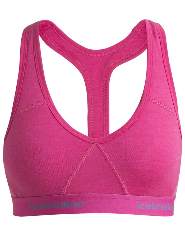 W Merino Sprite Racerback Bra Tempo