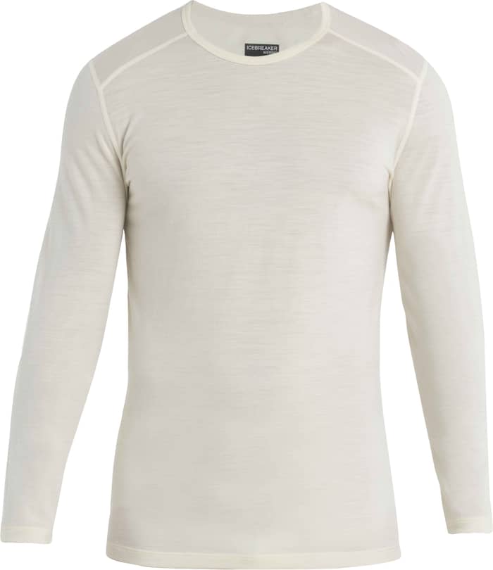 Men Merino 200 Oasis LS Crewe Undyed