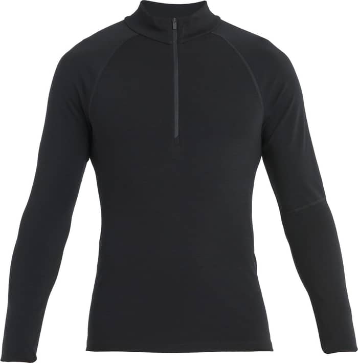 M 300 MerinoFine Polar LS Half Zip Black