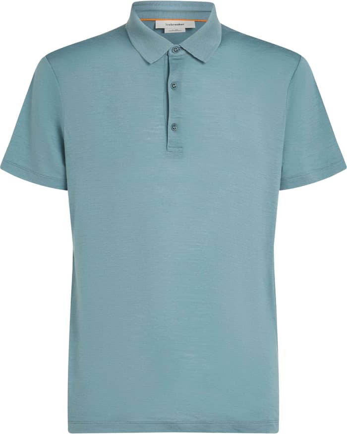 M Merino 150 Tech Lite III SS Polo Blue Ash