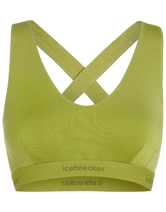 W Merino 125 Cool-Lite Sprite Racerback Bra Olive