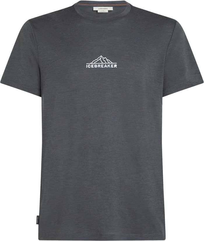 M Merino 150 Tech Lite SS Tee Road To Cook Obsidian