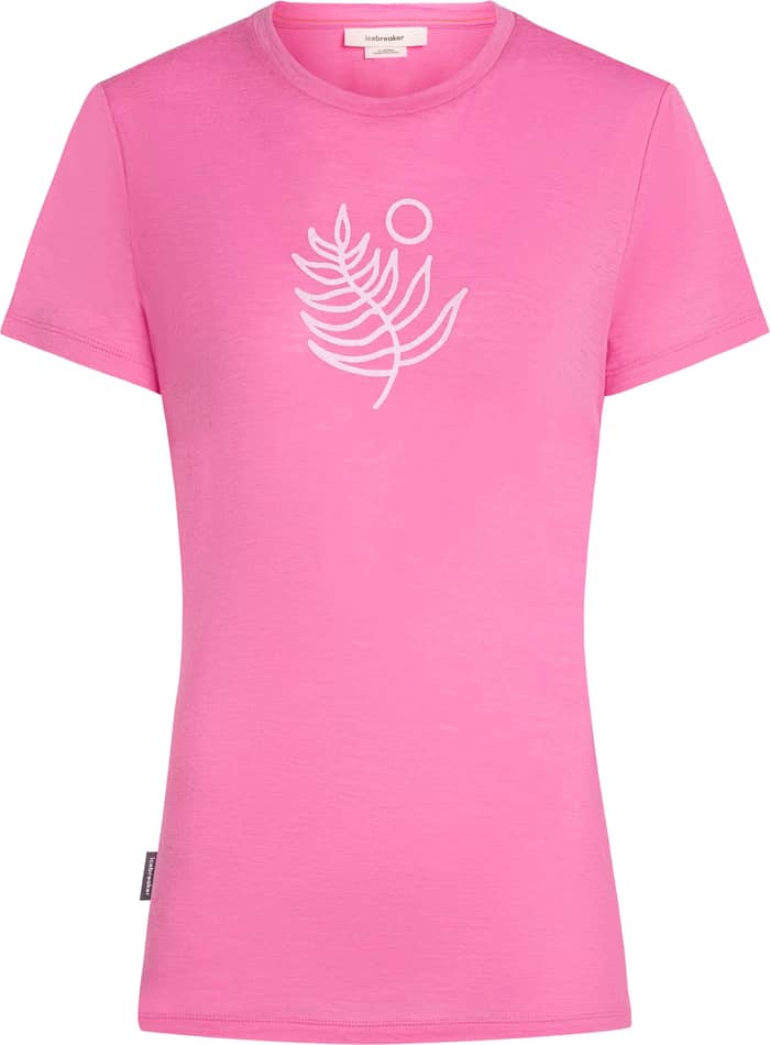 W Merino 150 Tech Lite SS Tee Fresh Fern Pop