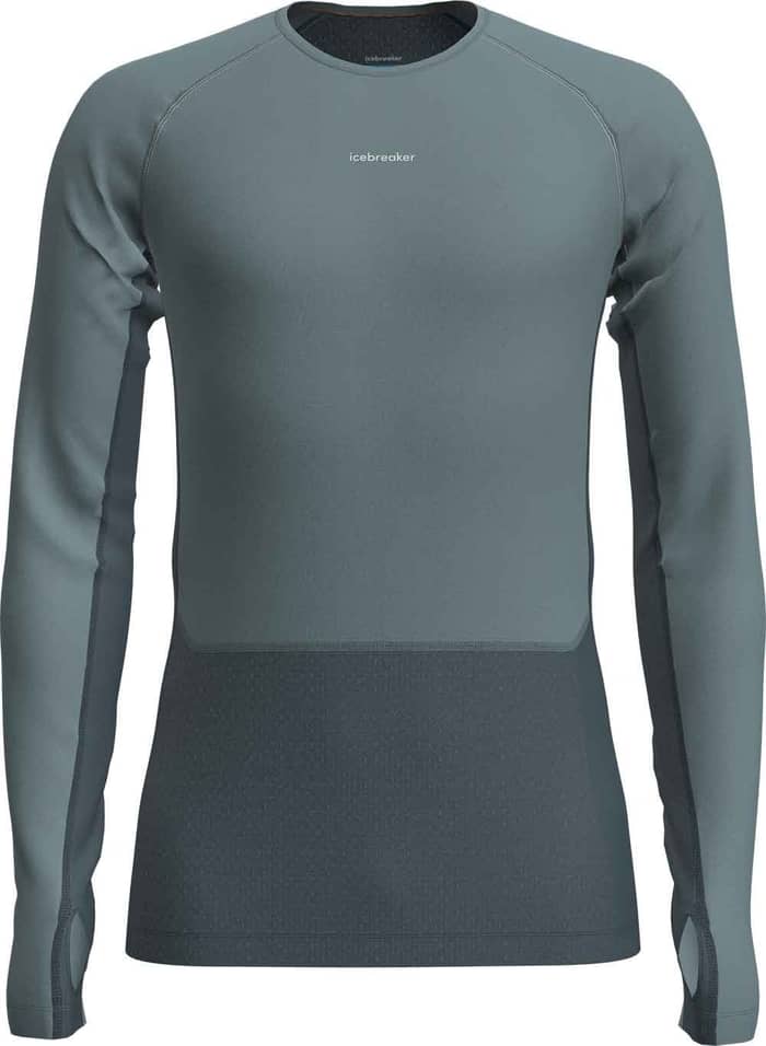 M Merino 125 ZoneKnit LS Crewe Abyss/Blue Ash/Cb