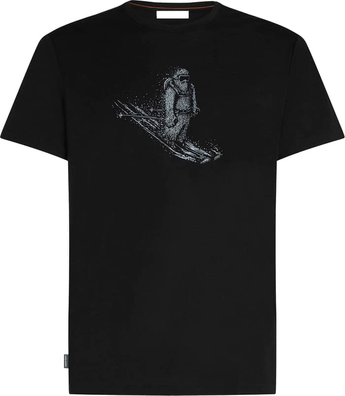 M Merino 150 Tech Lite SS Tee Skiing Yeti Black