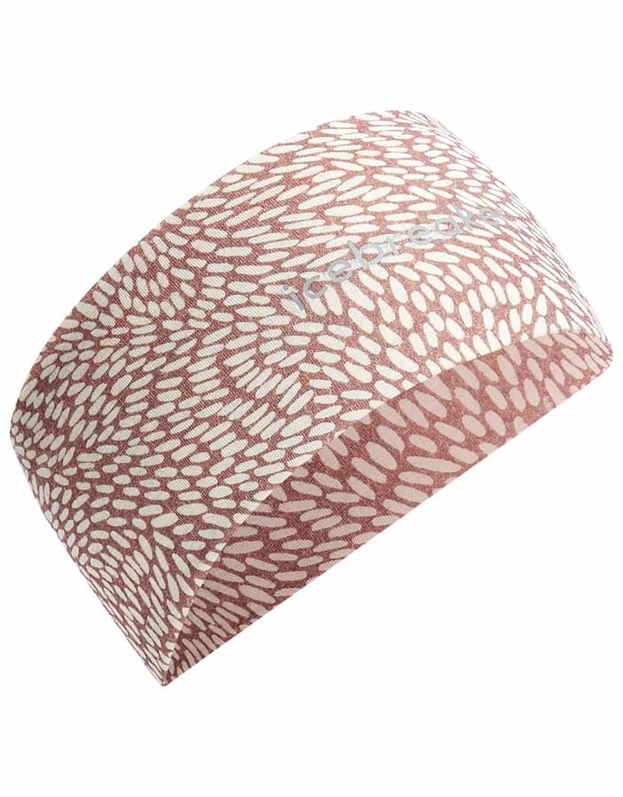 U Merino 200 Oasis Headband Flock Forms AOP Summit/Snow/Aop