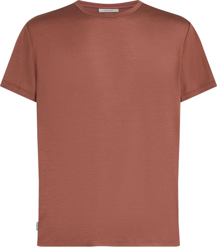 M Merino Blend Core SS Tee Carob