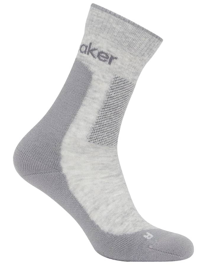 W Merino Hike+ Medium Crew Blizzard Heather/Alloy