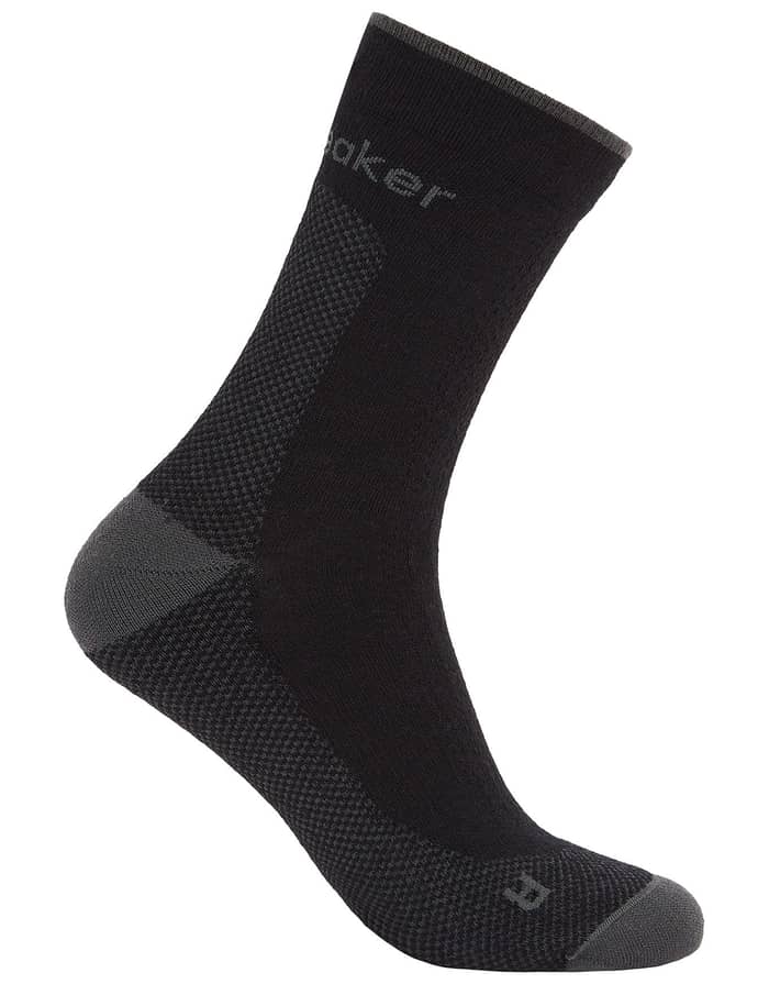M Merino Hike+ Ultralight Quarter Black/Obsidian