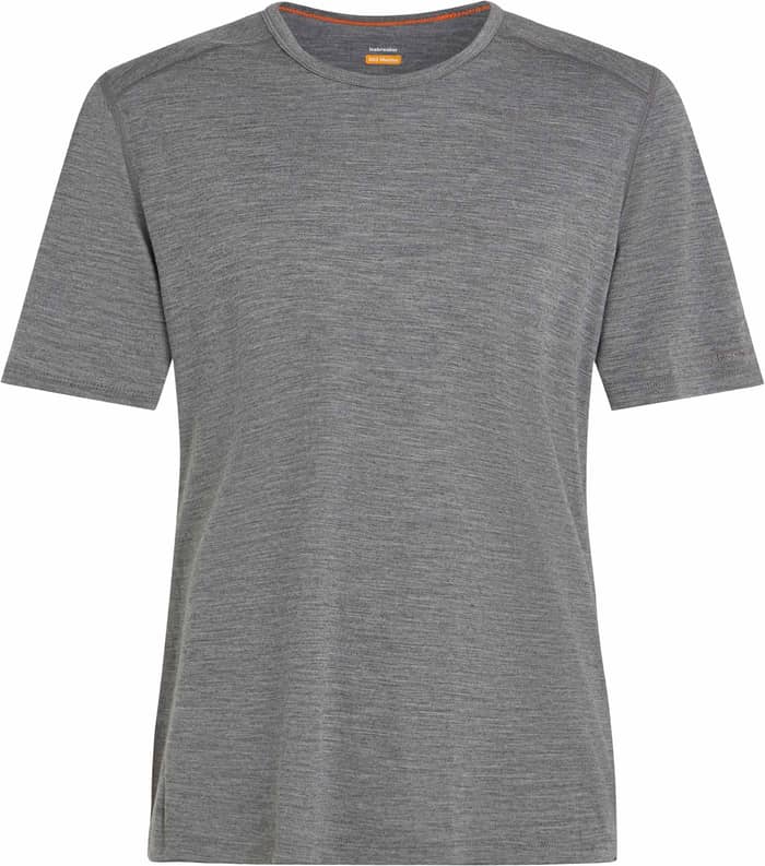 M Merino 200 Oasis SS Crewe Gritstone Heather