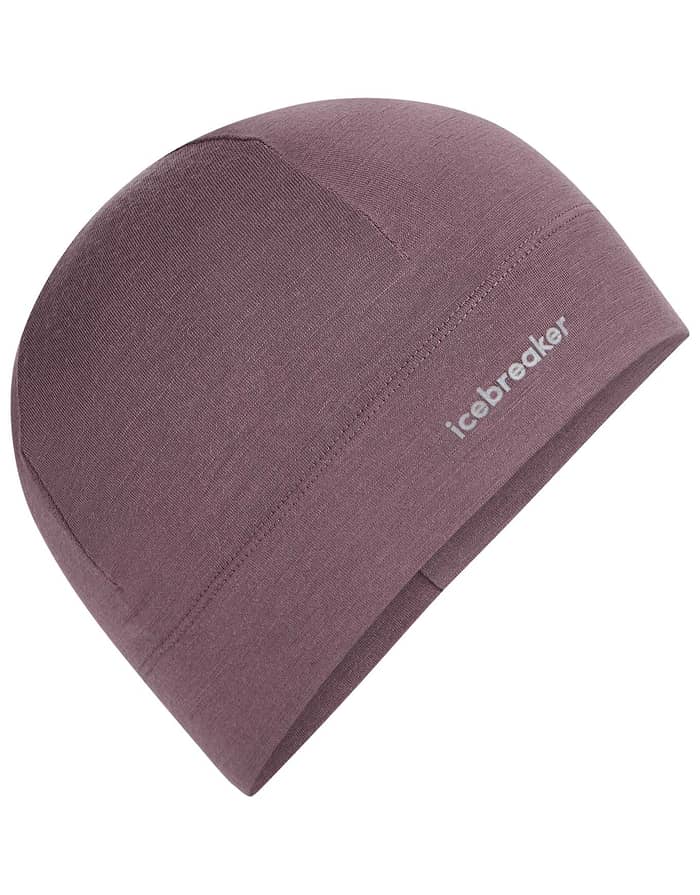 U Merino 200 Oasis Beanie Grey Plum