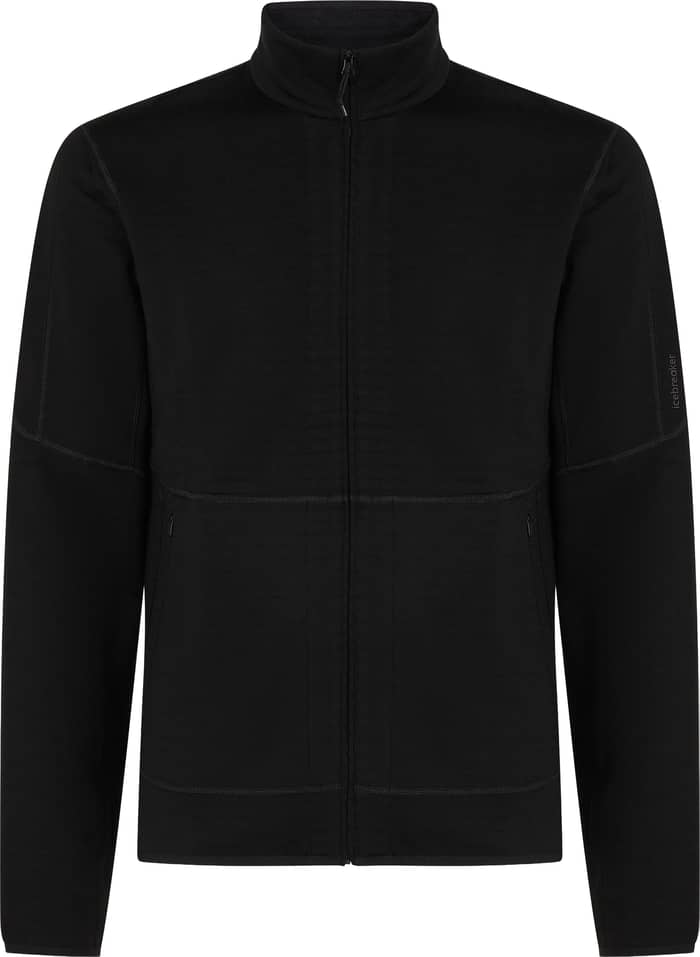 M Merino 400 RealFleece™ Descender LS Zip Black