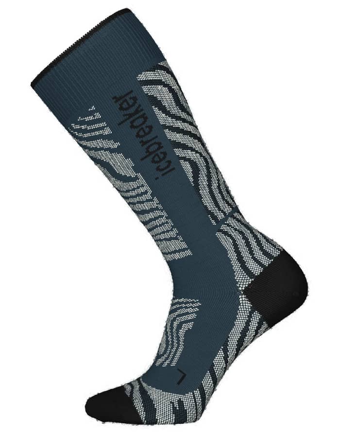 M Merino Blend Ski+ Medium OTC Mountain Contour Abyss Black Snow
