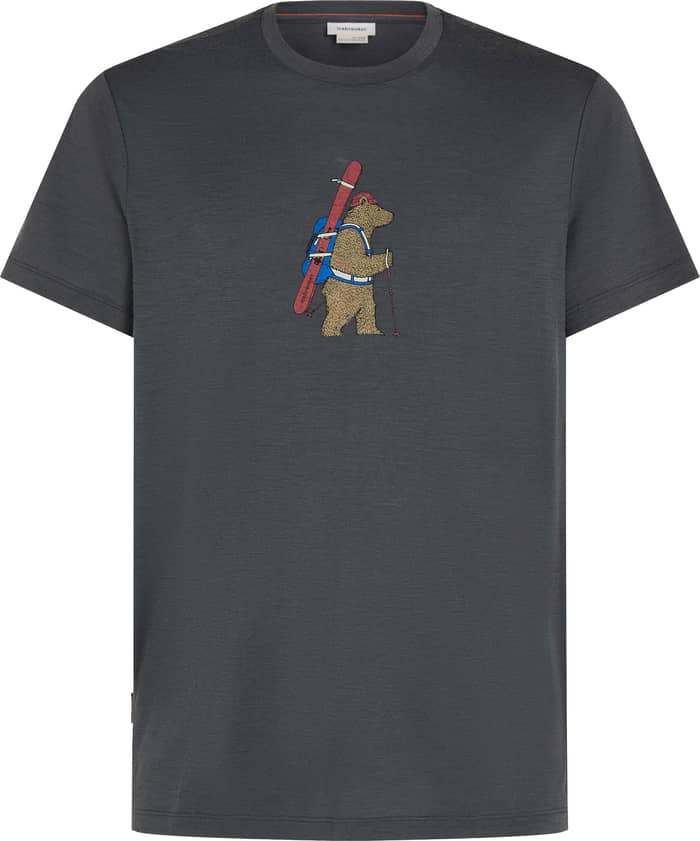M 150 Tech Lite SS Tee Bear Tour Obsidian