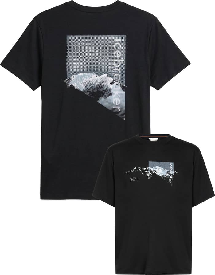 M Merino 150 Tech Lite SS Tee Pure Altitude Black