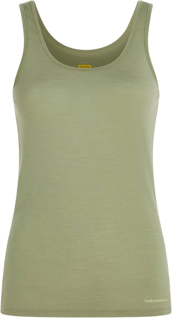 W Merino 150 Siren Tank Lichen
