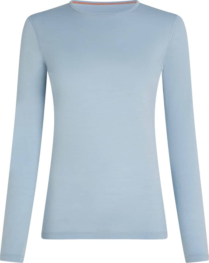 W Merino 200 Oasis LS Crewe Zinc Blue