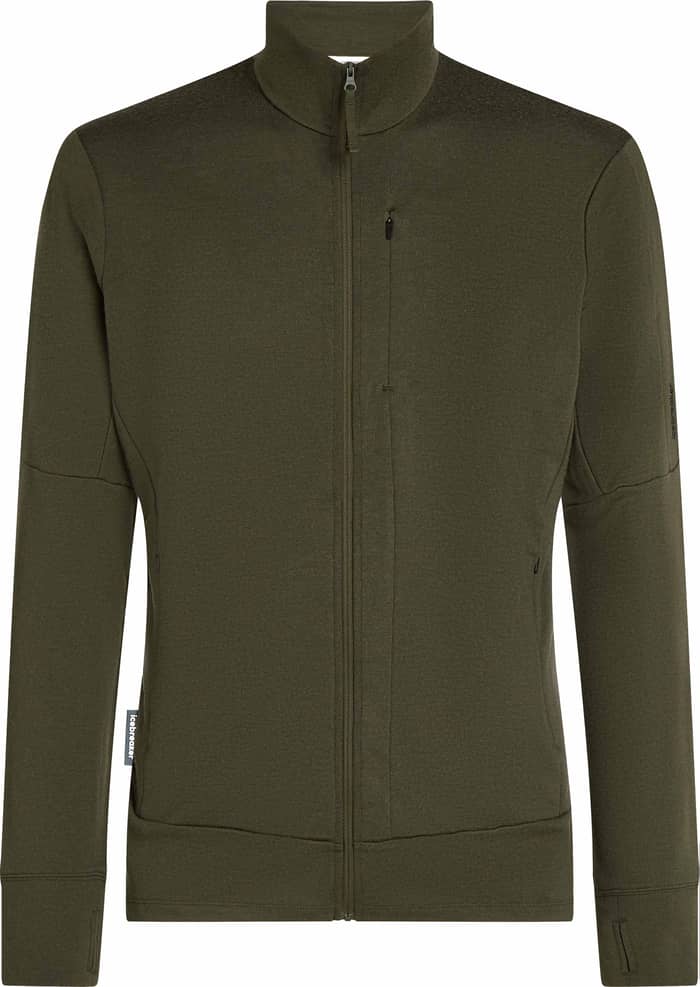 M Merino 260 Quantum LS Zip Dk Loden