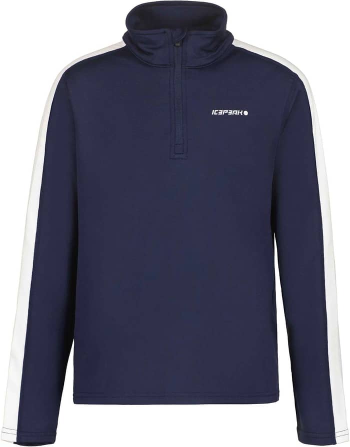 Fleminton Junior 1/2 Zip Shirt Dark Blue