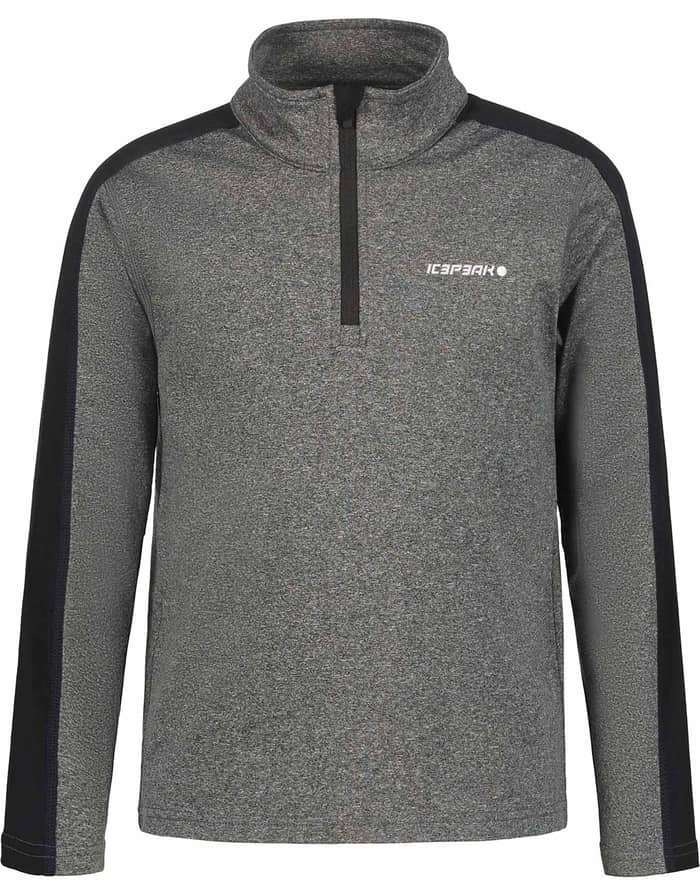 Fleminton Junior 1/2 Zip Shirt Dark Gray