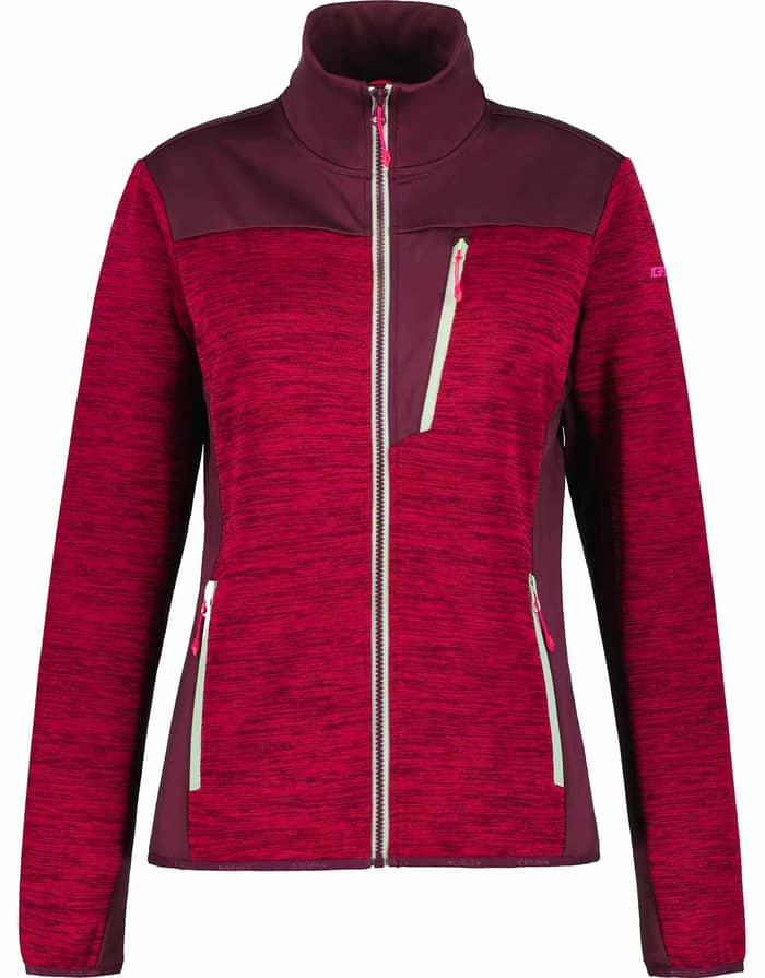 Bradbury W Midlayer Jacket Raspberry