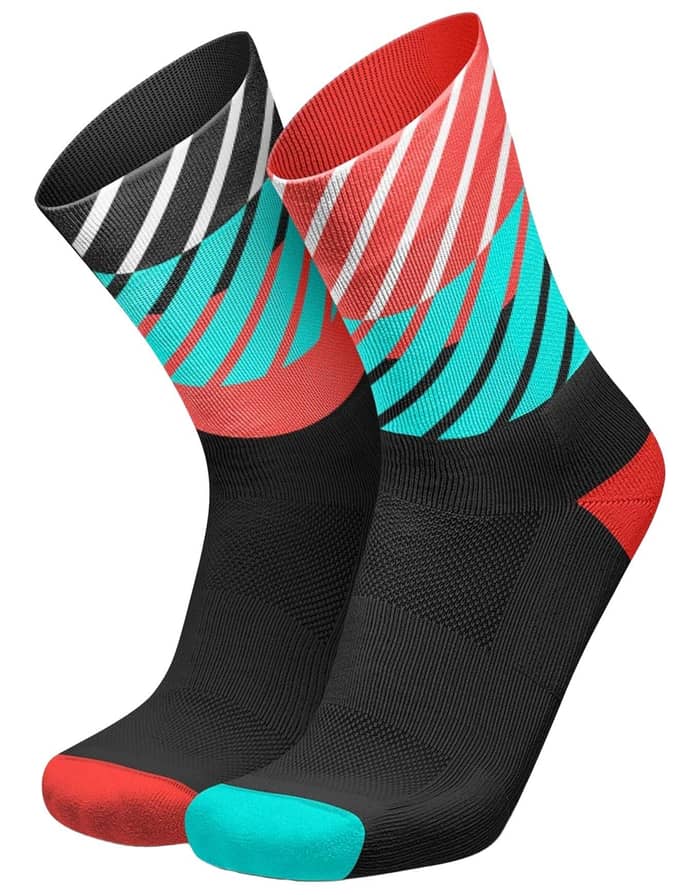 Chaussettes Sport Merinos INCYLENCE - 40% Laine Mérinos - Rembourrées, Respirantes, Anti-ampoules - Pour Course, Cyclisme, Hiver - Fabriqué En Italie