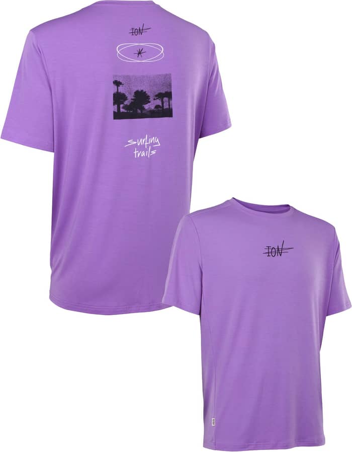 Bike Jersey Ionic SS DR Lyocell Lilac Petals