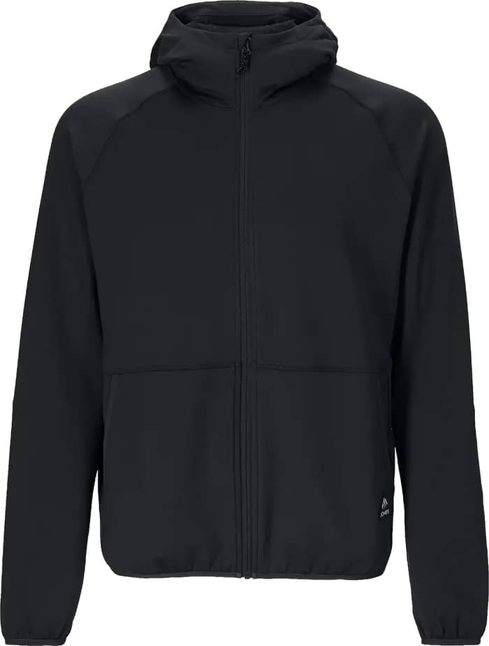 Flagship Grid Hooded Fleece Stealth Black