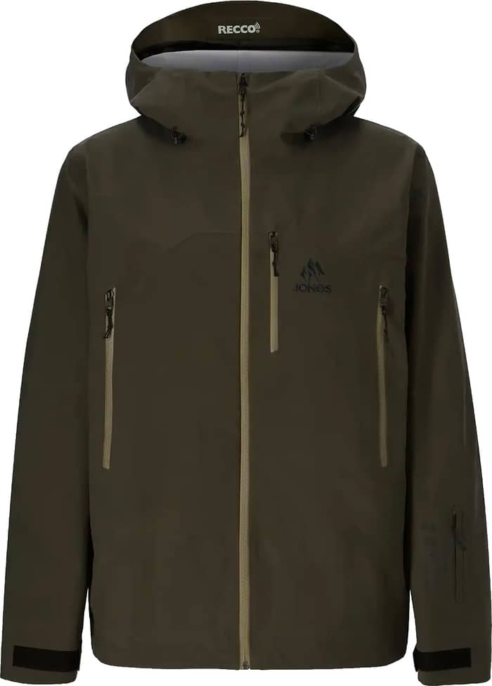 Further 3L Stretch Jacket Midnight Green