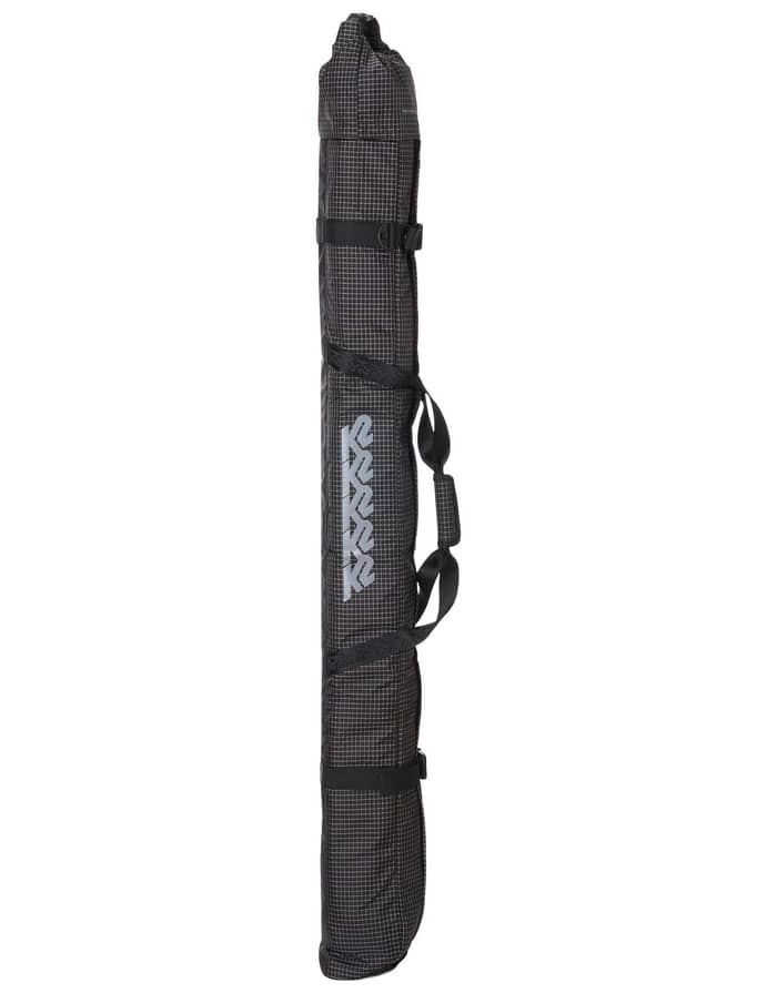 Roll Top Single Ski Bag Black