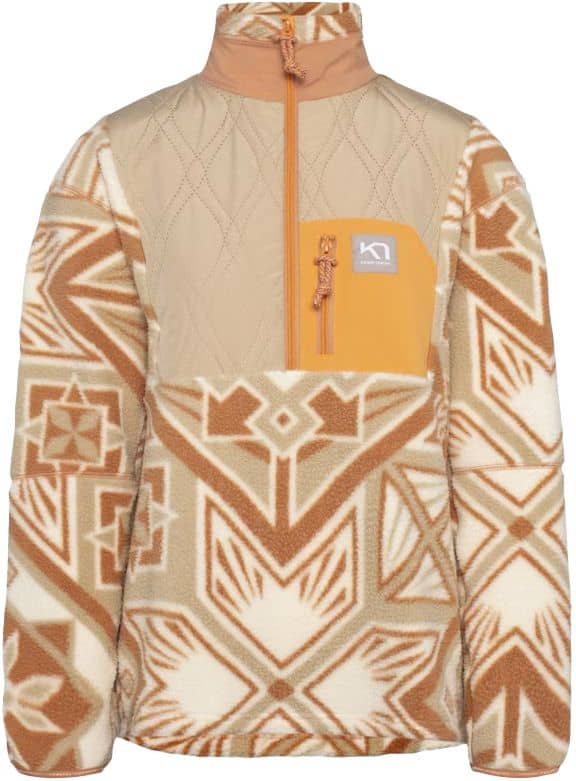 Rothe Half Zip Light Brown