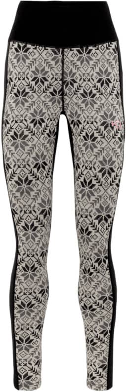 Anna High Waist Baselayer Pants Black