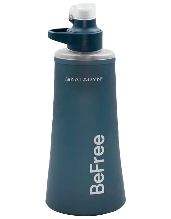 Gourde Filtrante Katadyn BeFree AC 1L - Charbon Actif, élimine Bactéries - Neuve