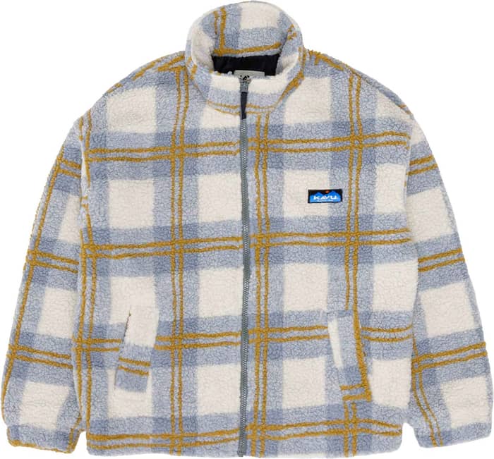 Loven Sherpa Fleece Jacket W Horizon Plaid