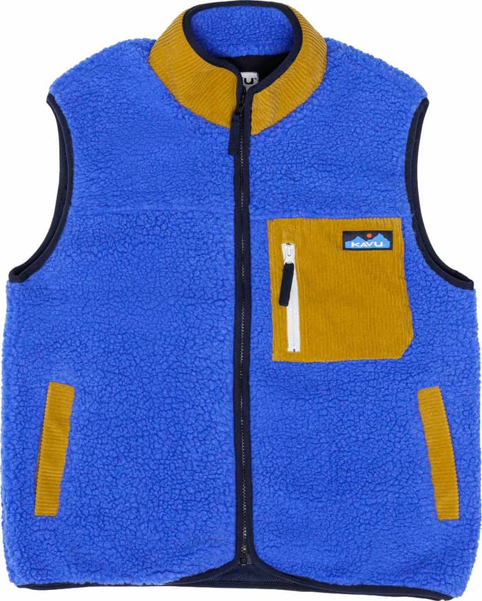Ozette Sherpa Fleece Vest W Admiral Blue