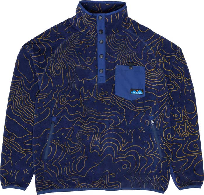 Teannaway Fleece Blue Water Topo