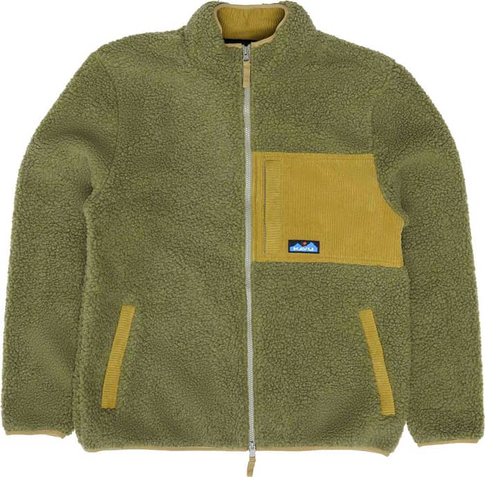 Wayside Sherpa Fleece Jacket Moss Stone