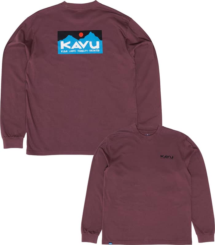 Ls Etch Art Tee Cocoa Powder