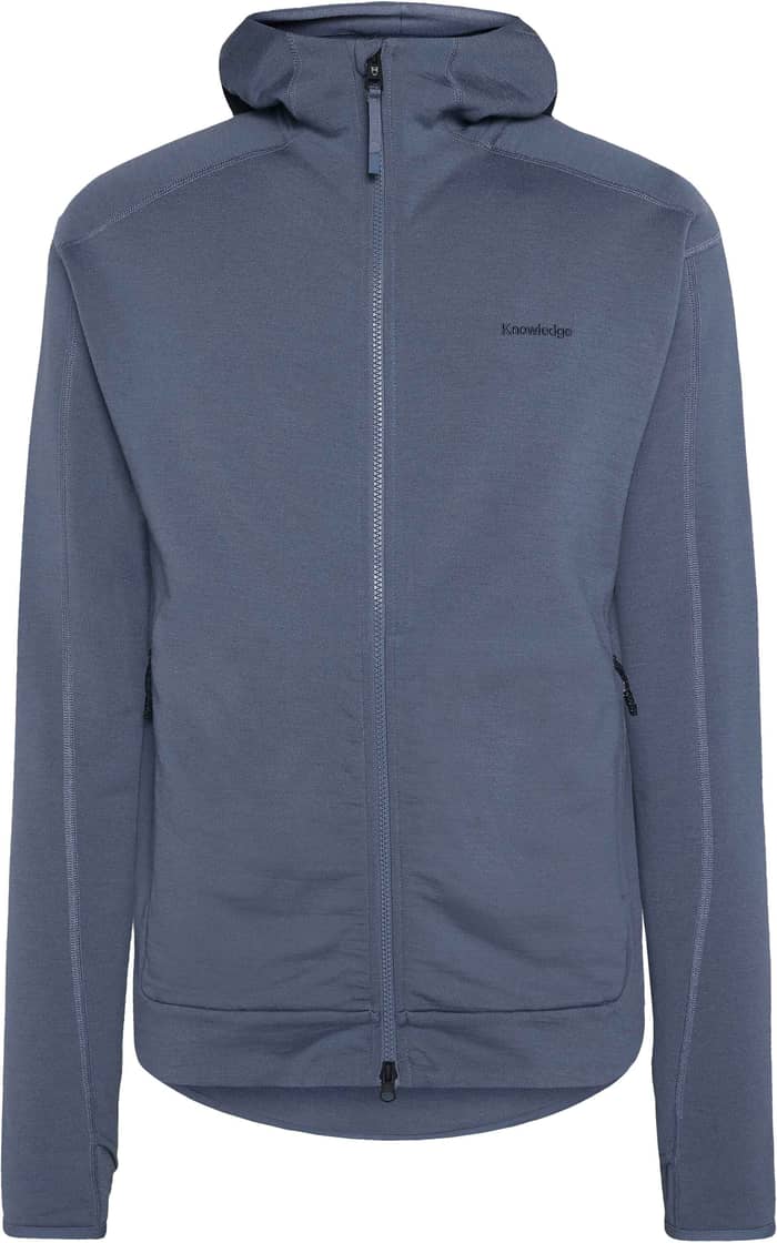 Cleaver Wool 320 Fleece Hoody Vintage Indigo
