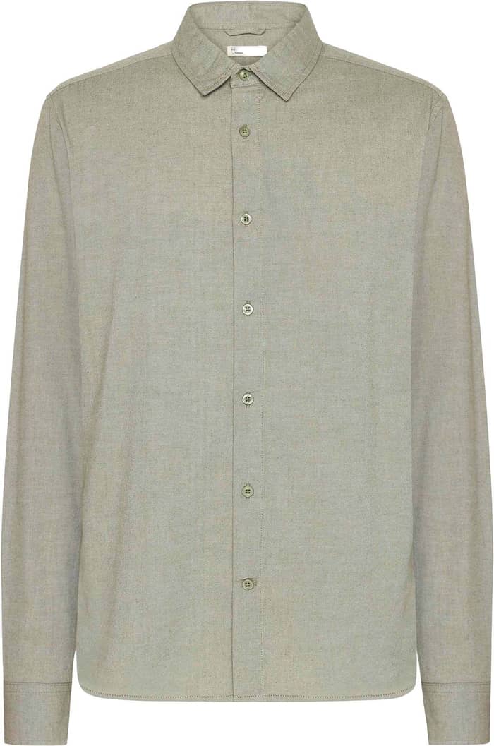Regular Fit Light Twill Shirt Burned Olive