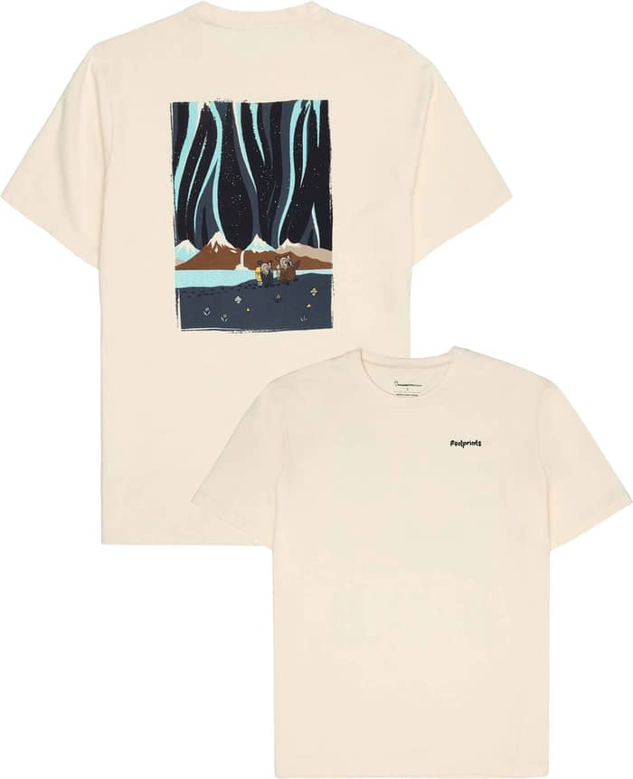Regular Single Jersey Hik Printed T-Shirt Egret