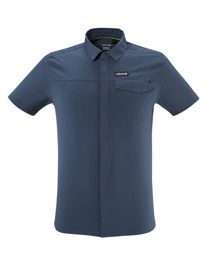 Skim Shirt Ss M Eclipse Blue