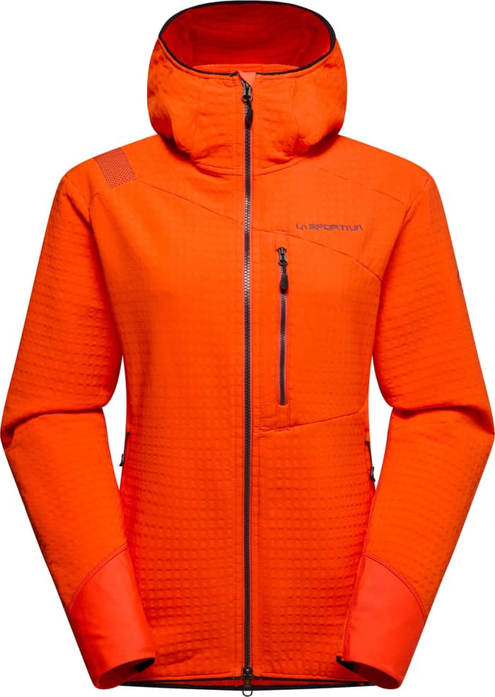 Bristen Thermal Hoody M Cherry Tomato