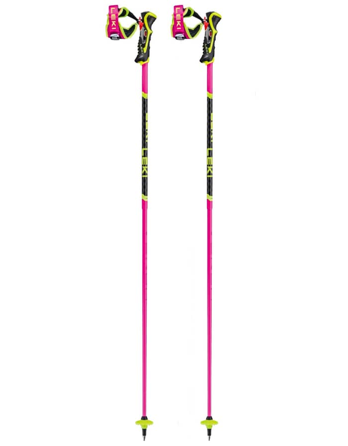 Leki Venom Sl 3D Pink Neonpink Skistöcke : Snowleader