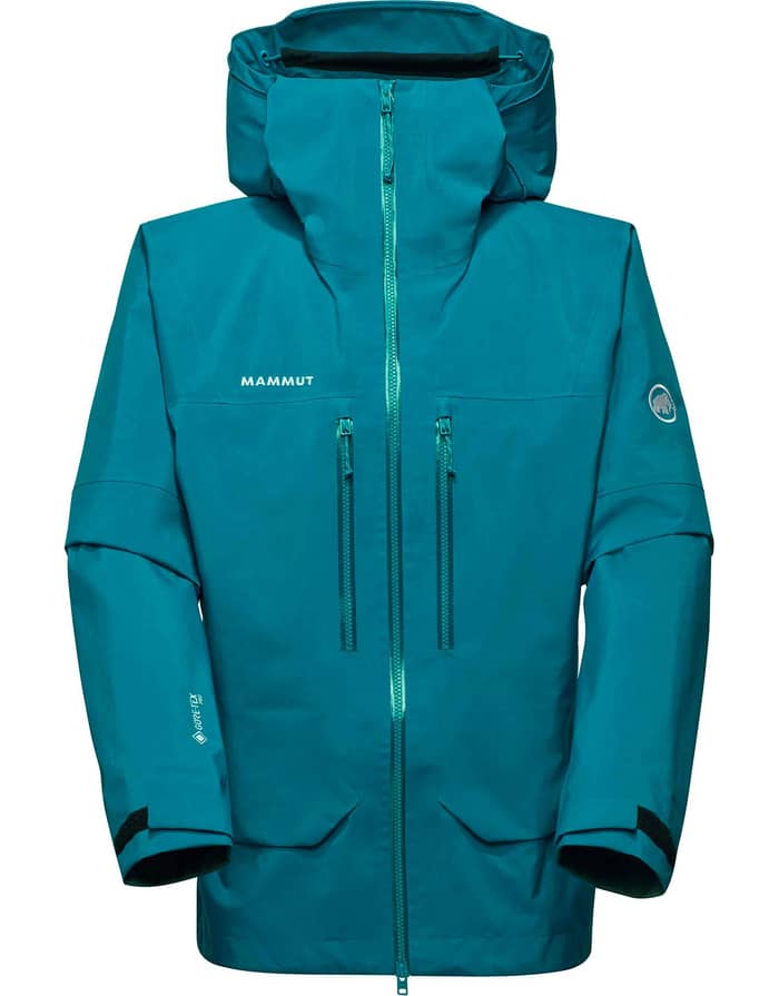 Mammut Crater Pro HS Hooded Jacket Men Deep Teal Walking Jackets