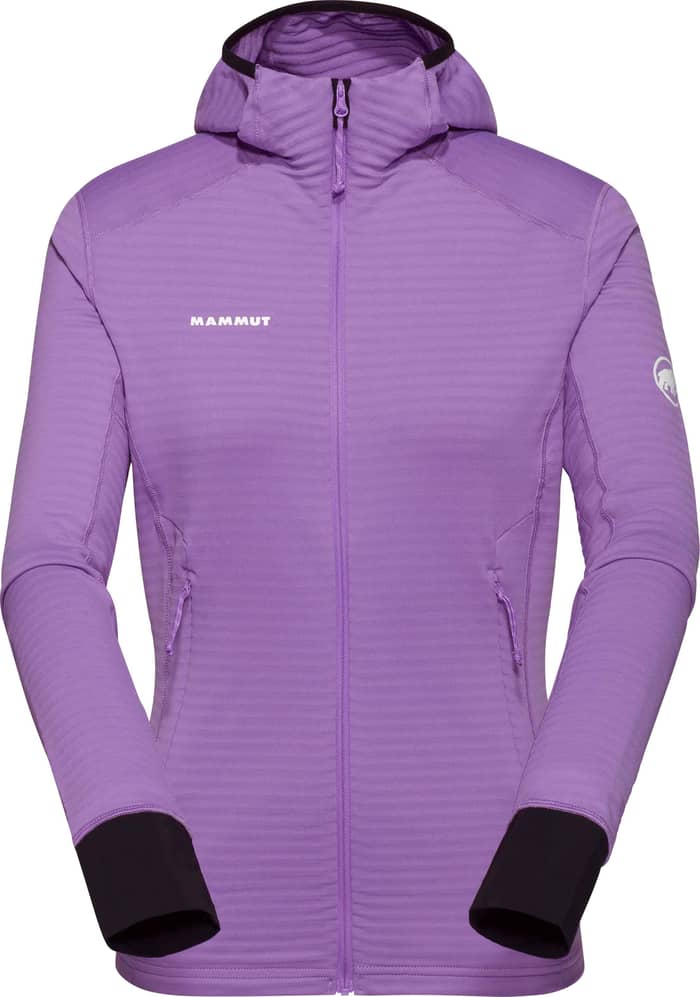 Taiss Light ML Hooded Jacket Women Lavandin Black