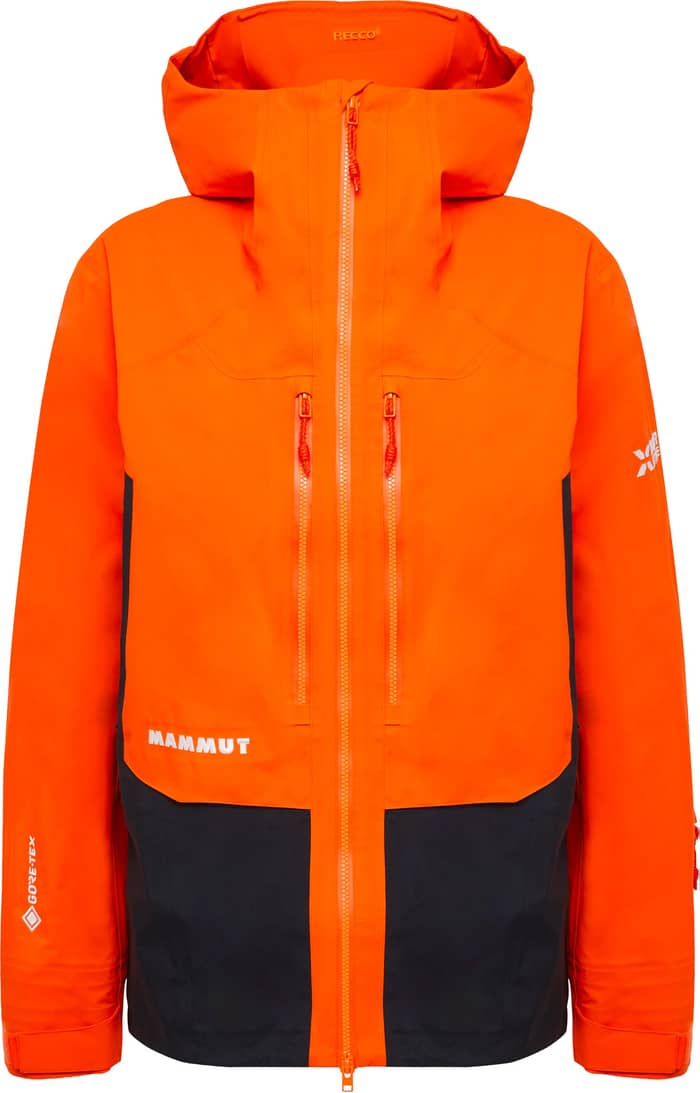 Eiger Free Advanced HS Hooded Jacket Men Eiger Orange Black