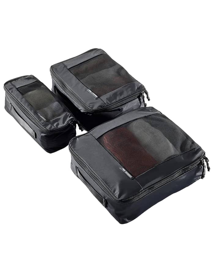 Packing Cube Set 3-Pack Black