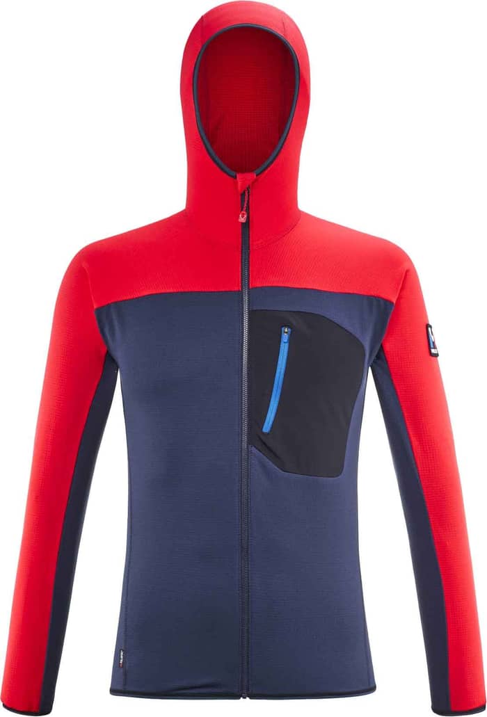 Trilogy Lightgrid Hoodie Saphir/Rouge